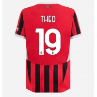 AC Milan Theo Hernandez #19 Fußballbekleidung Heimtrikot 2024-25 Kurzarm